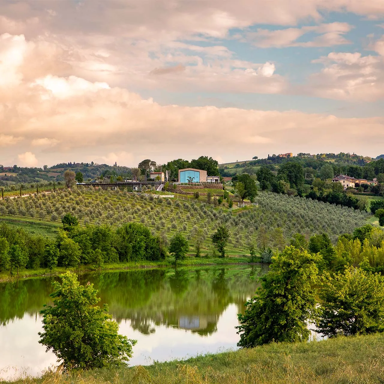 La Country House Oliveto Sul Lago fra le colline di Castel San Pietro Terme